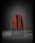 Brown Knitted Cardigan